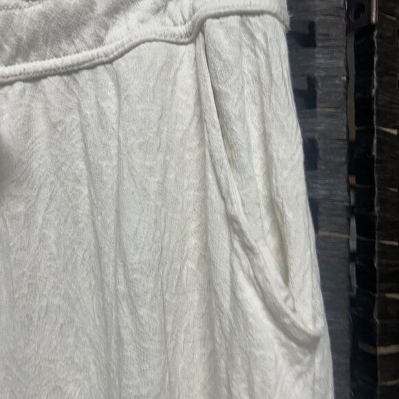 Free People Movement Wide Legged Pants Off White Size Large - Picture 7 of 8